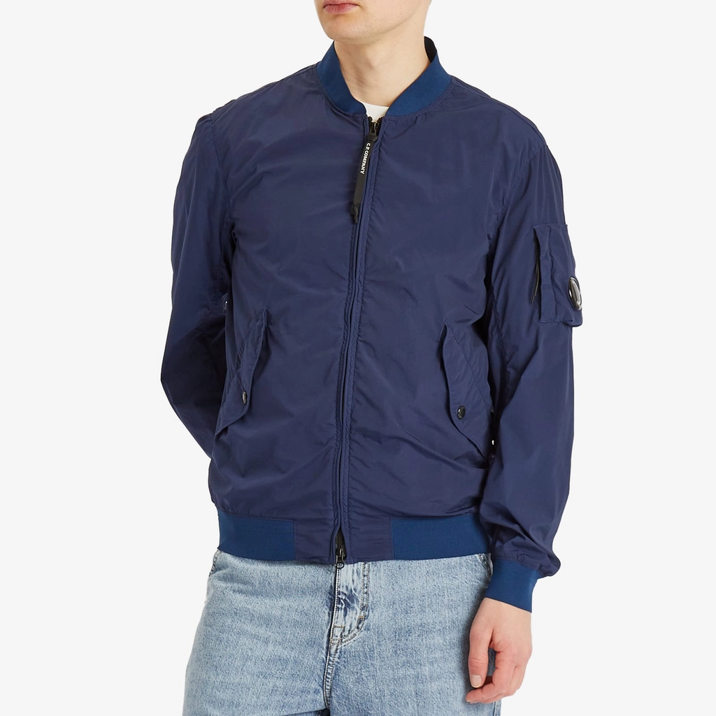 CP Company Men's Arm Lens Bomber Jacket Oceana
